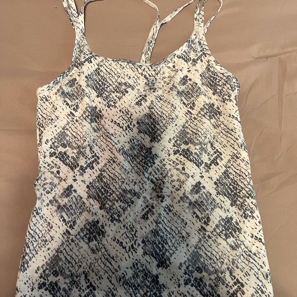 NWOT PINK workout tank with bra